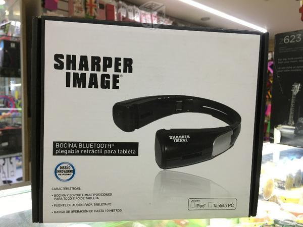 Bocina sharper image con stand para tablet