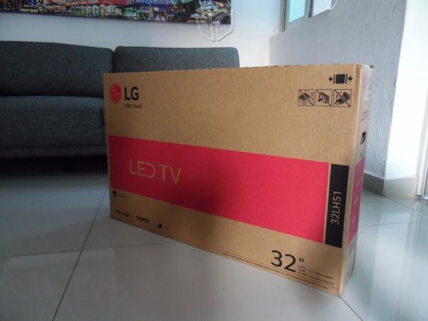 TV LG 32 pulgadas Nueva en casa sin abrir 32lh51