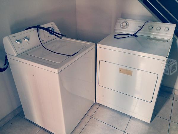Paquete lavadora y secadora whirpool 19k