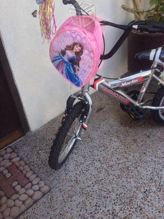 Bicicleta para niña