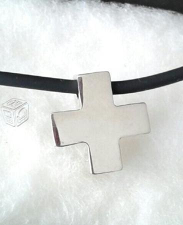 Nueva cruz suiza de plata -regalo caucho