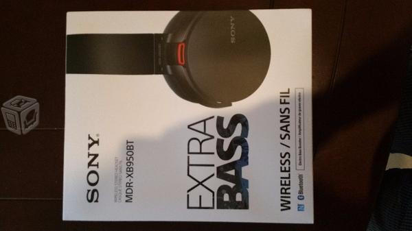 Sony MDR Extra Bass MDR XB950bt Bluetooth