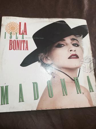 Disco Remix Madonna LA ISLA BONITA acetato