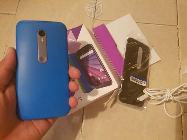 MOTO G3 DUAL SIM 16GB LIBRE COMPAÑIA CAJA t V/C