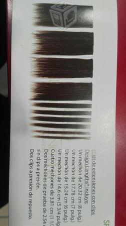 Se venden extenciones design lenghts