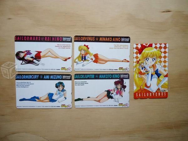 Sailor Moon - 54 tarjetas japonesas