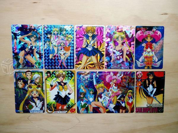 Sailor Moon - 54 tarjetas japonesas