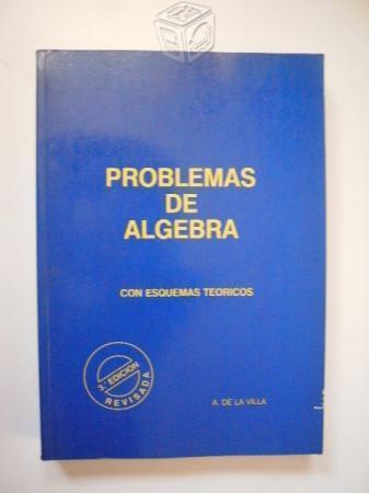 Problemas de álgebra con esquemas teóricos - villa