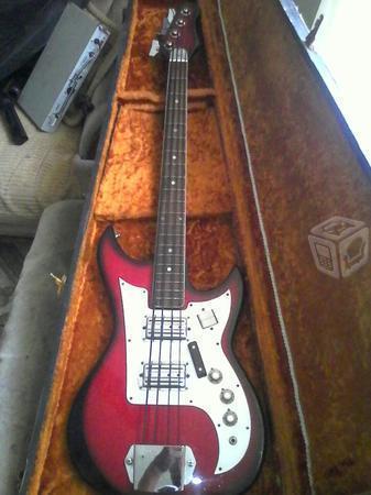 Bajo antiguo teisco japan 60s