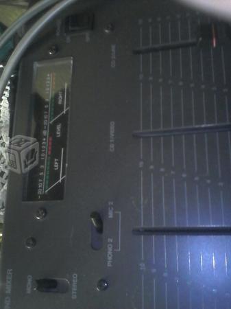 Mezcladora radio shack ssm60 stereo 4 ch