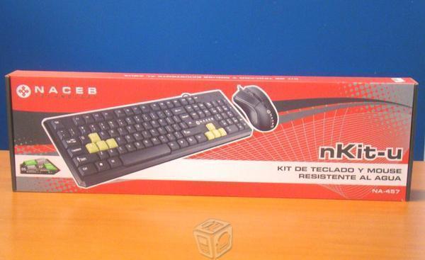 Kit teclado y Mouse Naceb Technology NA-457