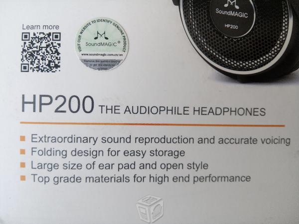 Audifonos Premium SoundMAGIC HP200 Over-Ear OPEN
