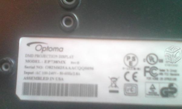 Pongo ala venta proyector optoma mod EP38MX