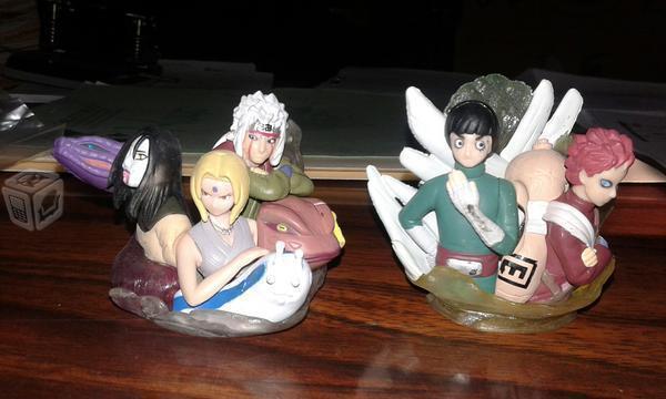 Figuras Naruto las dos