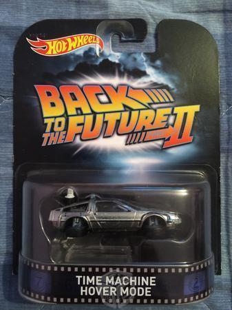 Hot Wheels Retro Time Machine Hover Mode BTTF