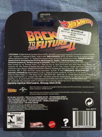 Hot Wheels Retro Time Machine Hover Mode BTTF