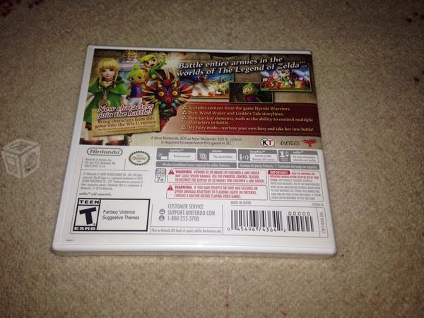 Hyrule warriors legends de 3ds