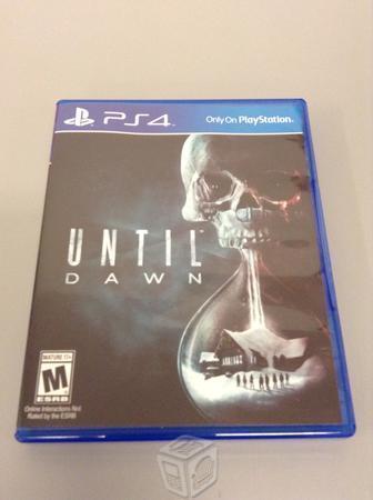 UNTIL DAWN ps4