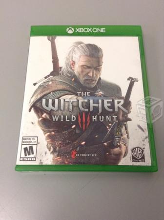 Witcher 3 cambio por halo 5 Xbox one