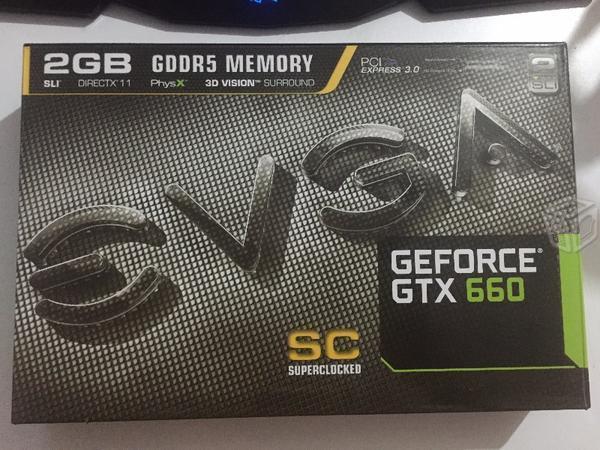 Nvidia GTX 660 | EVGA | Super Clocked | 2GB DDR5