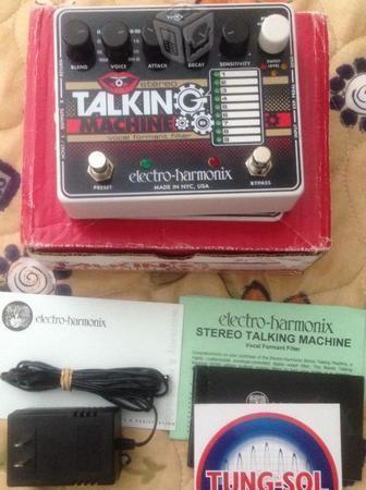 Stereo Talking Machine. EHX. Pedal guitarra