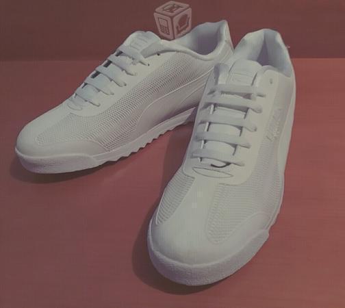 Tenis puma Roma 3D blanco diferentes tallas