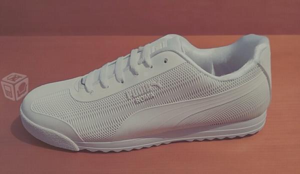 Tenis puma Roma 3D blanco diferentes tallas