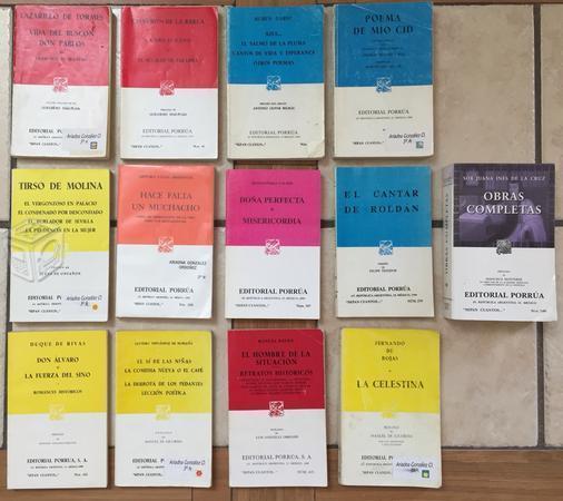 Lote de libros en inglés y español