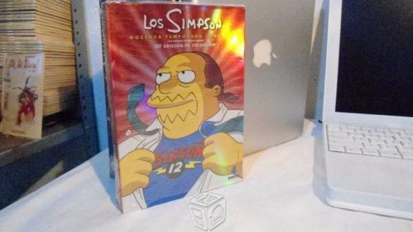 Dvd Serie Los Simpson: Temporada 12 Cuatro Dvd Esp