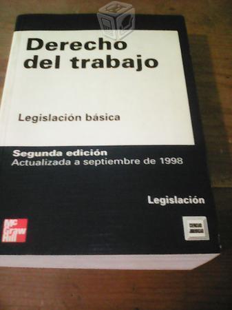 Libro: Derecho del trabajo. Legislación básica