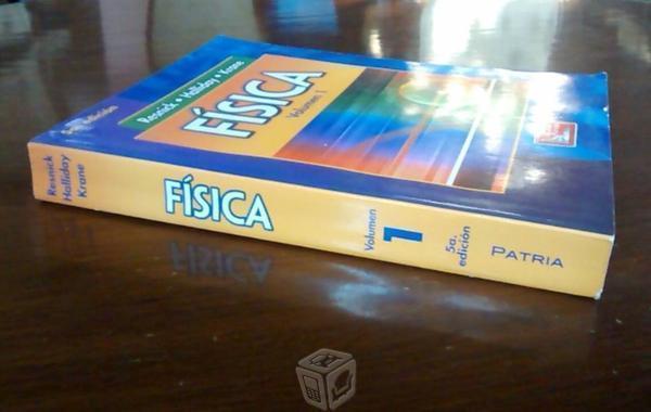 Libro Física volumen 1 Resnick Halliday Krane