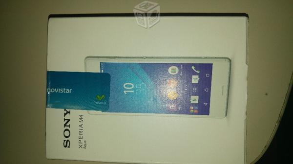 Sony m4 aqua, color blanco liberado nuevo