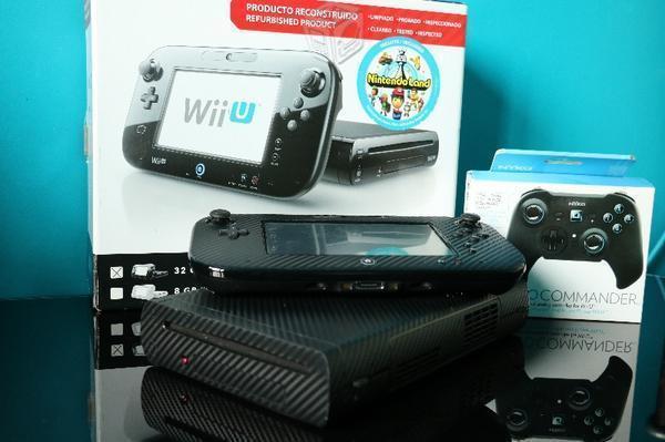 Wii U Negro 32gb con Gamepad