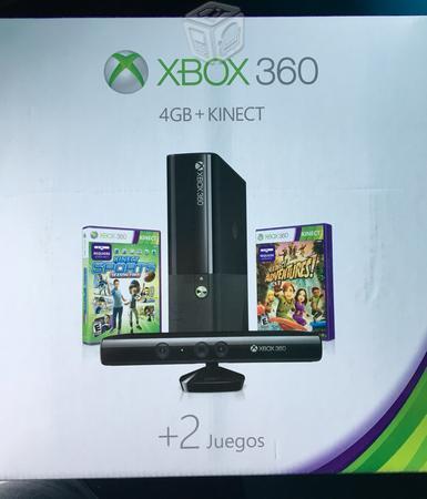 Xbox 360 E con Kinect NUEVO SELLADO