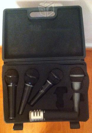 5 Microfonos distintas marcas