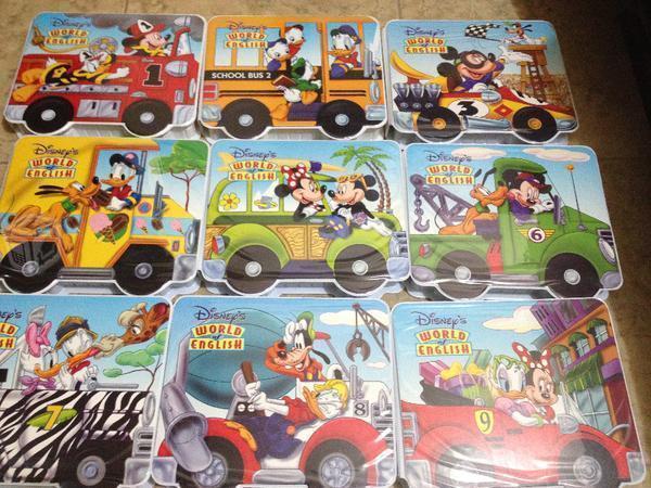 Curso De Ingles, Mundo de Disney DVD Y CUADERN