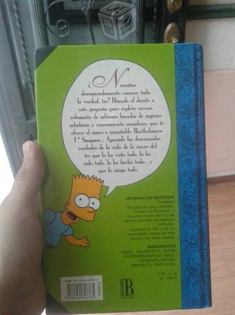 Libro Guia para la vida de Bart Simpson