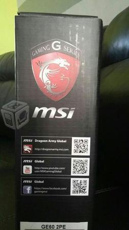 MSI Gamer G60 Apache 2pro/Nvidia 860M/1tb/8ram