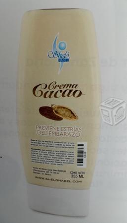 Crema corporal de cacao