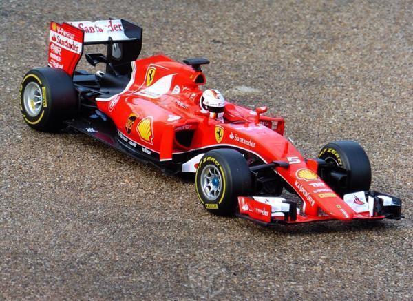 Ferrari de Formula 1 de Sebastian Vettel