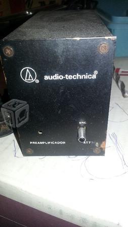 pre amplificador audio technica para tornamesa