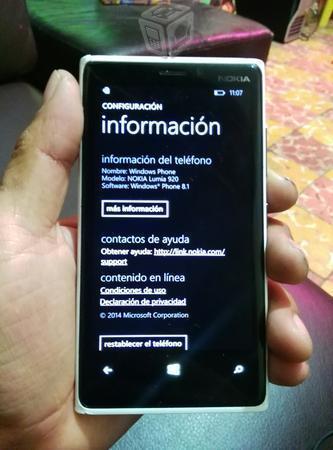Lumia 920 telcel v/cambi