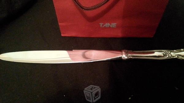 Cuchillo colección de plata marca Tane