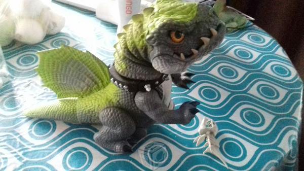 Cruncher dinosaurio interactivo