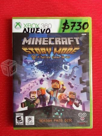 Minecraft story mode para 360 y PS3