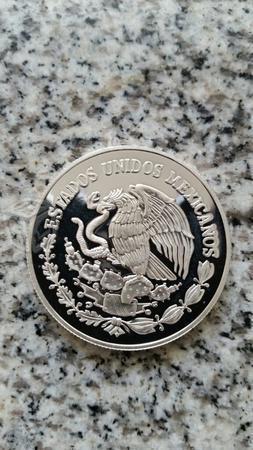Moneda 10 pesos plata 1oz