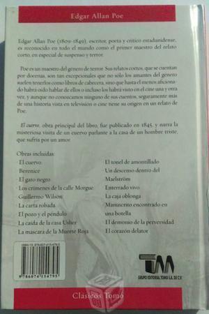 Libro El Cuervo y Otros Cuentos, EDGAR ALLAN POE