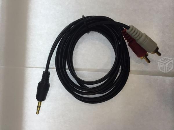 Cable auxiliar a Rca