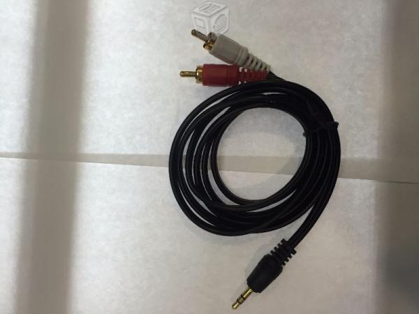 Cable auxiliar a Rca