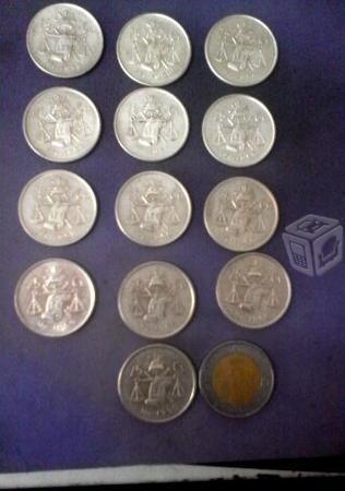 Moneda de plata balanza o peseta